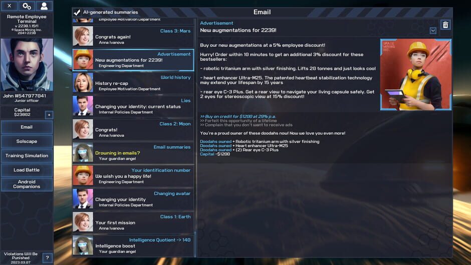 Violations Will Be Punished Screenshot