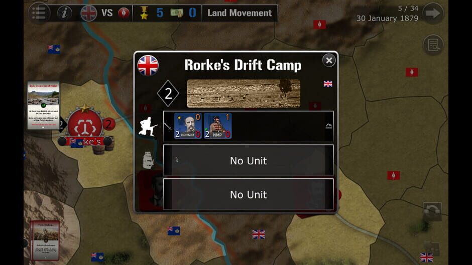 Wars Across the World: Zulu 1879 Screenshot