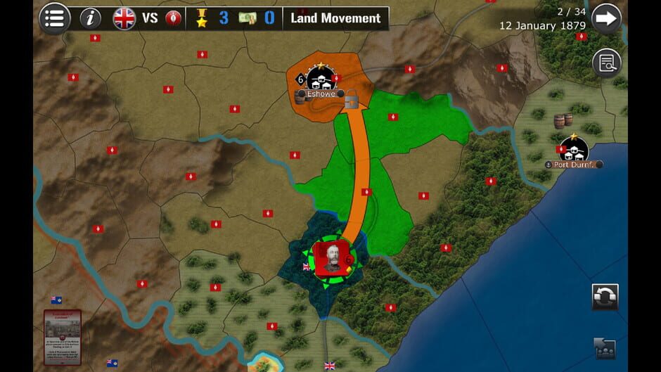 Wars Across the World: Zulu 1879 Screenshot