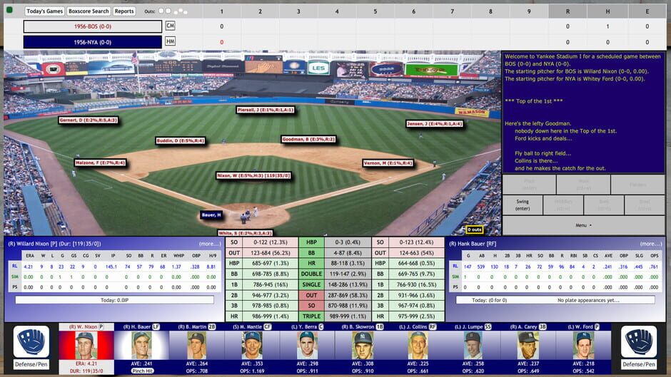 Digital Diamond Baseball V11 Screenshot