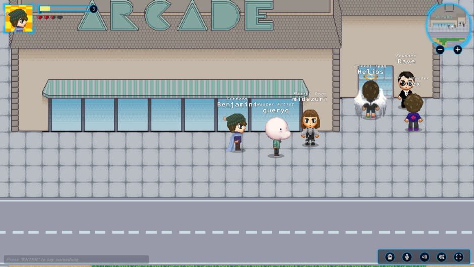 Screenshot Pixxelverse Online