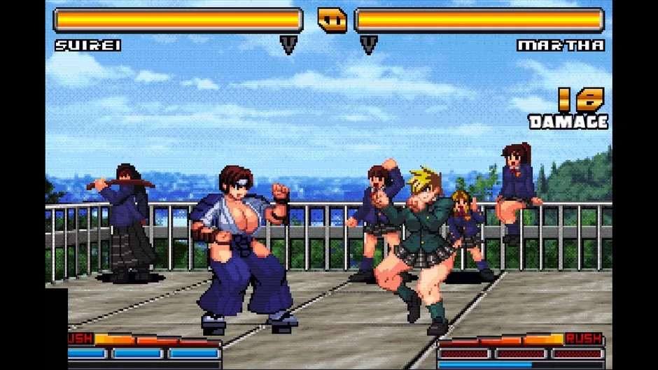 Кадър от Strip Fighter Zero