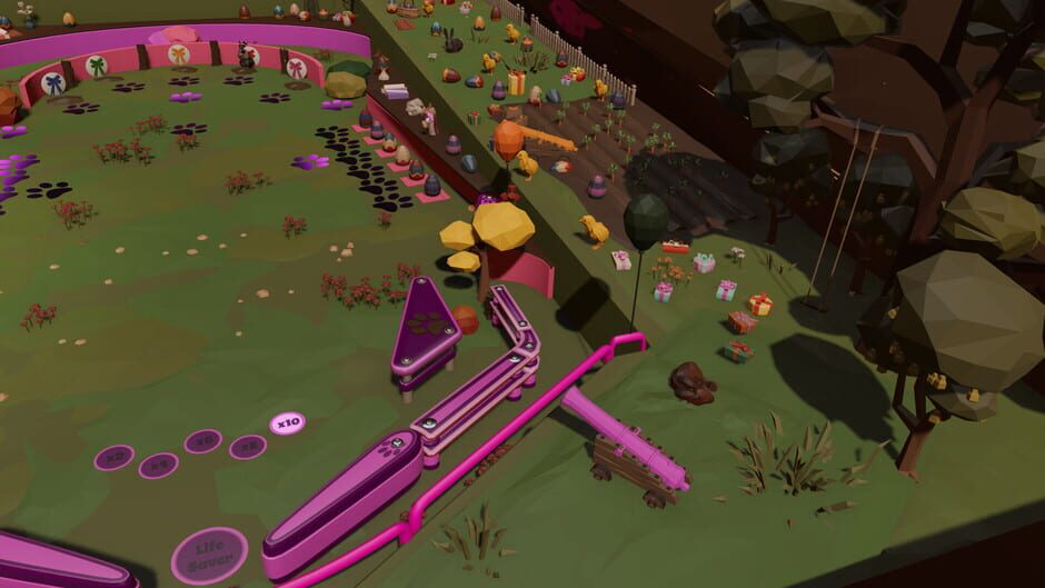 สกรีนช็อตจาก Roxy Raccoon's Pinball Panic: Easter Extravaganza (รูปที่ 8)