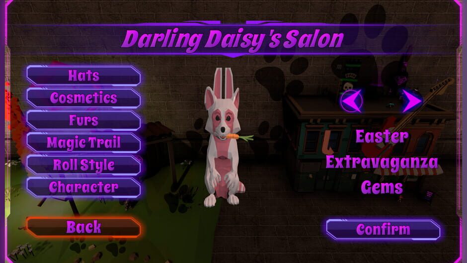 สกรีนช็อตจาก Roxy Raccoon's Pinball Panic: Easter Extravaganza (รูปที่ 5)