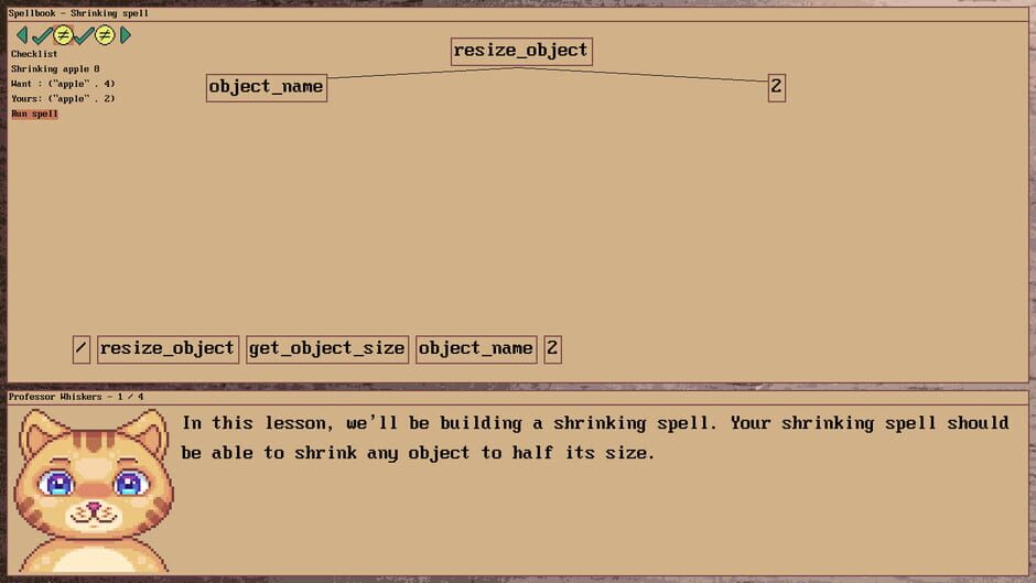 Lambda Spellcrafting Academy Screenshot