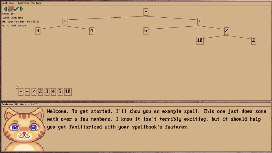 Lambda Spellcrafting Academy Screenshot