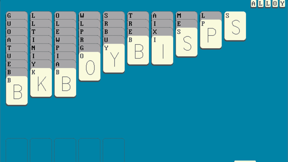 Word Solitaire Screenshot