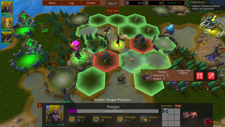 Boardquest: Tales of Liria Screenshot