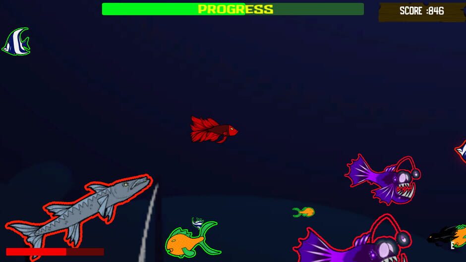 Jeff: The Hungry Fish Screenshot