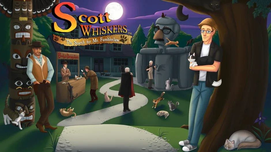 Scott Whiskers in: The Search for Mr. Fumbleclaw