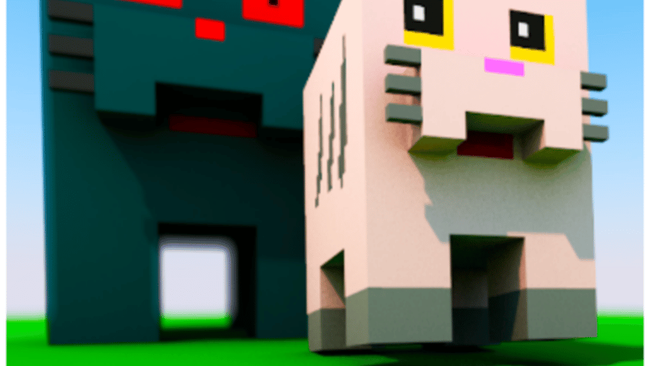 Laser Cat Craft Screenshot