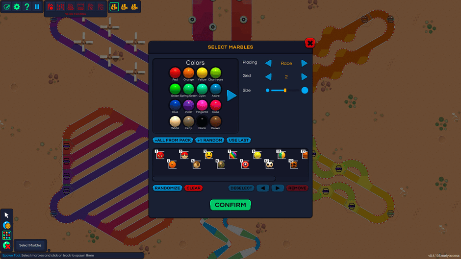 Marble Race Creator Screenshot