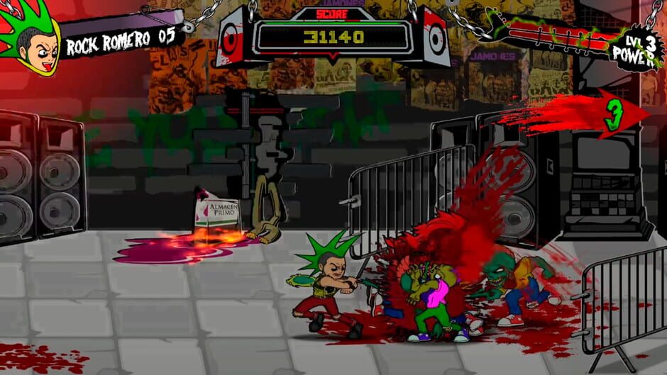 Zombi Rockstar Screenshot