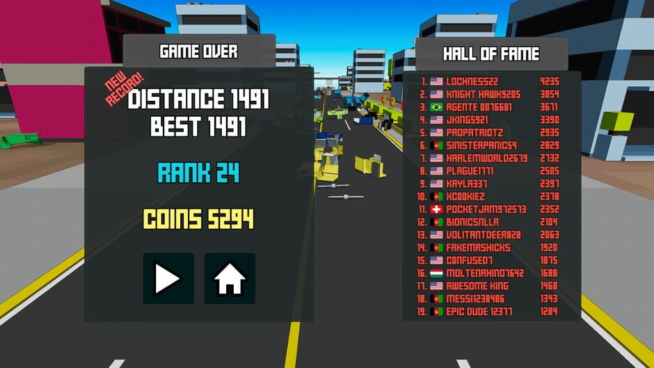 Pixel Driver Screenshot
