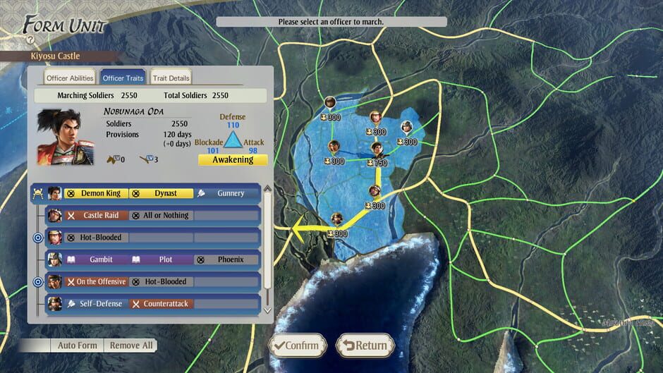 Nobunaga's Ambition: Awakening Screenshot