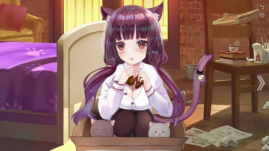 สกรีนช็อตจาก Neko Office: Nightlife Adventures (รูปที่ 2)