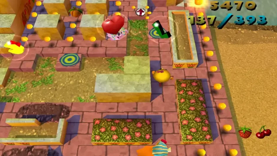 Skärmbild 1 från Ms. Pac-Man: Maze Madness