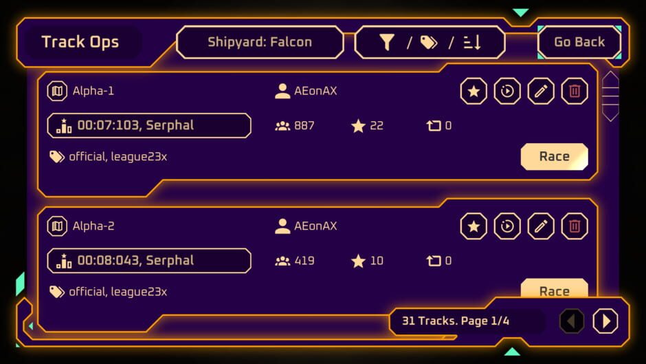 ANXRacers: Drift Space Screenshot