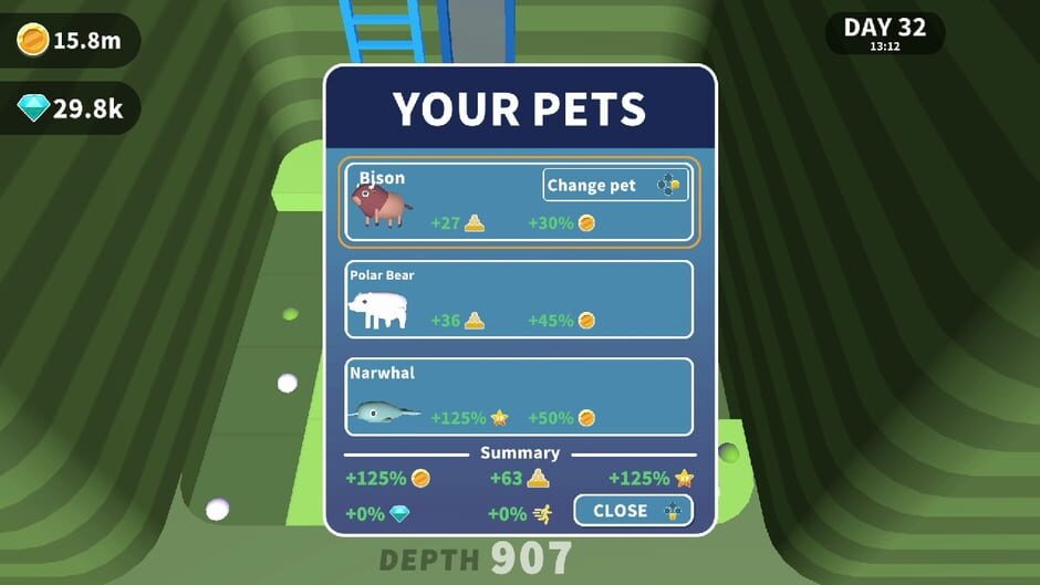 Dig Deep: Chunky Pets Screenshot