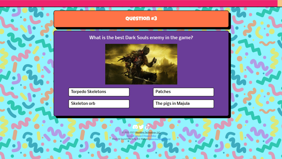 Trivial Trivia Screenshot