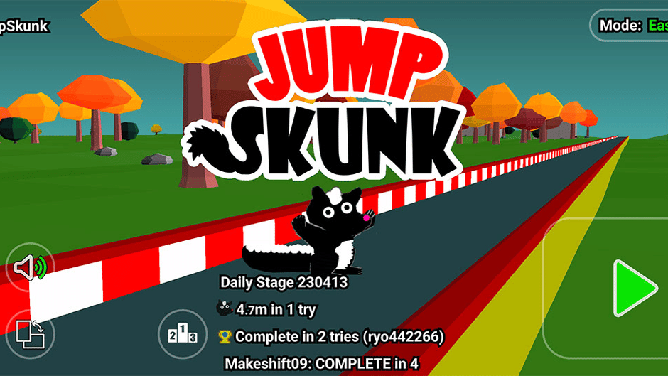 Jump Skunk Screenshot