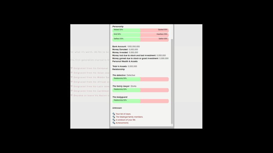 Insert Rich Family Name Screenshot