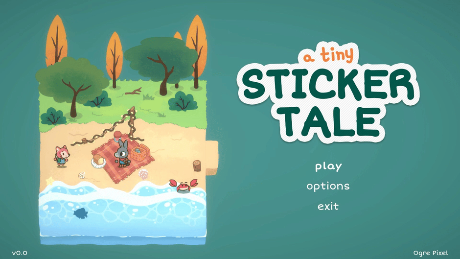 A Tiny Sticker Tale Screenshot