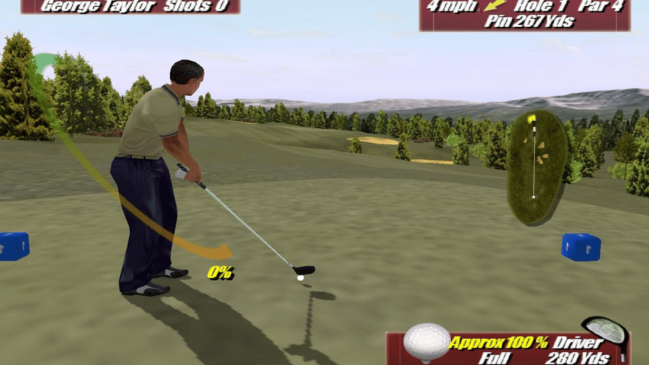 Leaderboard Golf Screenshot