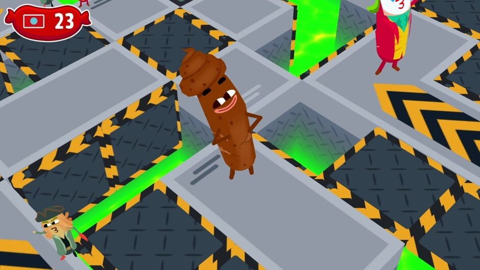 Sausage Wars: Trapdoor Hell Screenshot