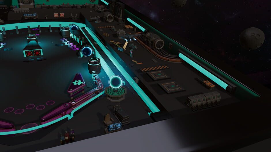 สกรีนช็อตจาก Roxy Raccoon's Pinball Panic: Space Spectacular (รูปที่ 3)