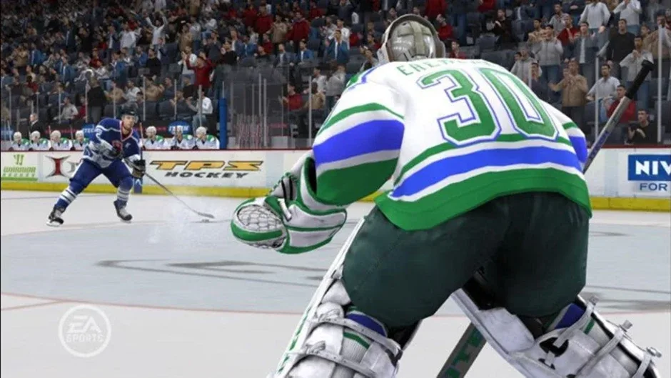 NHL 09, captura de tela 4