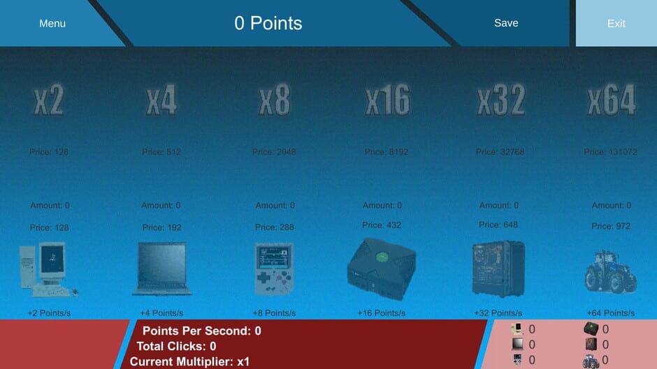 Achievement Clicker Screenshot