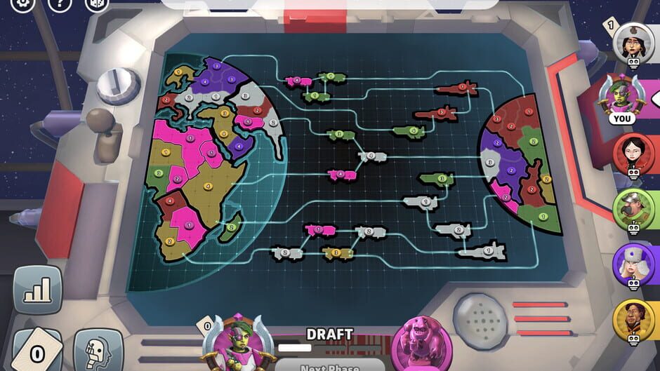 สกรีนช็อตจาก Risk: Global Domination - Universal Domination Map Pack (รูปที่ 3)