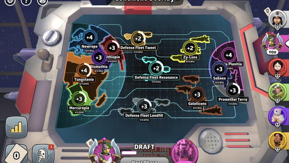 สกรีนช็อตจาก Risk: Global Domination - Universal Domination Map Pack (รูปที่ 4)
