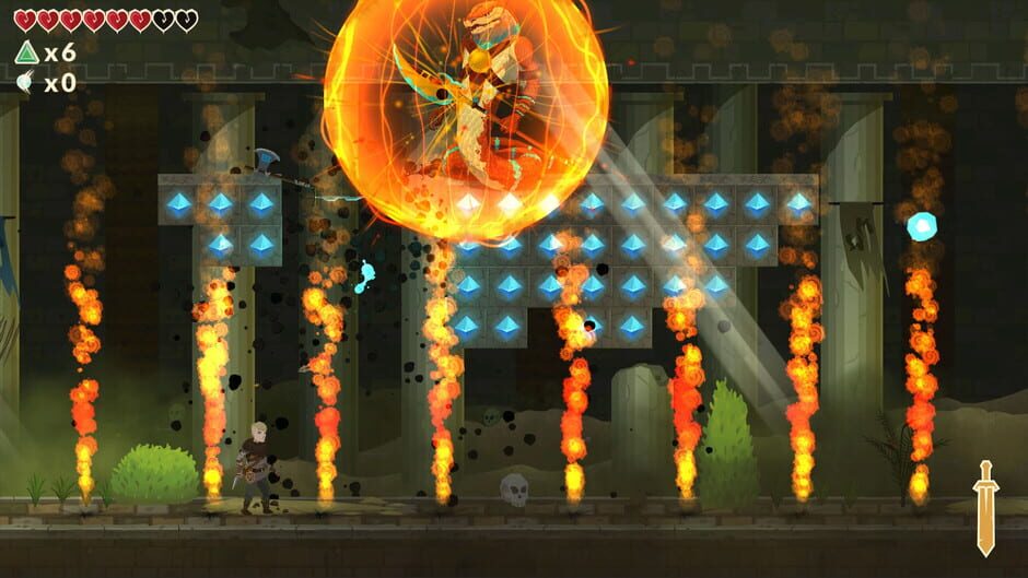 Leif's Adventure: Netherworld Hero Screenshot