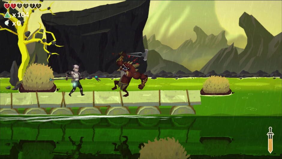 Leif's Adventure: Netherworld Hero Screenshot