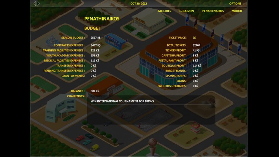 World Basketball Tycoon Screenshot