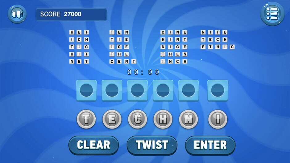 Text Twist Classic Screenshot