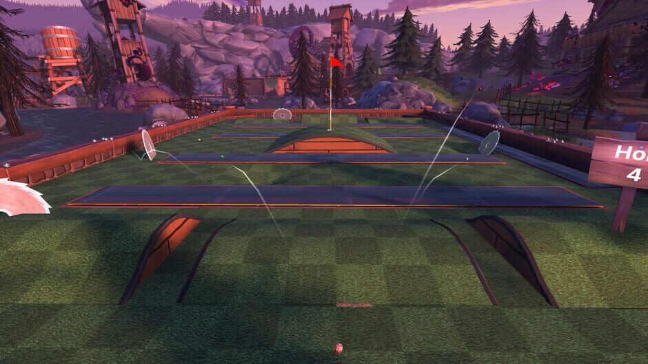 Golf With Your Friends: Corrupted Forest Course Screenshot