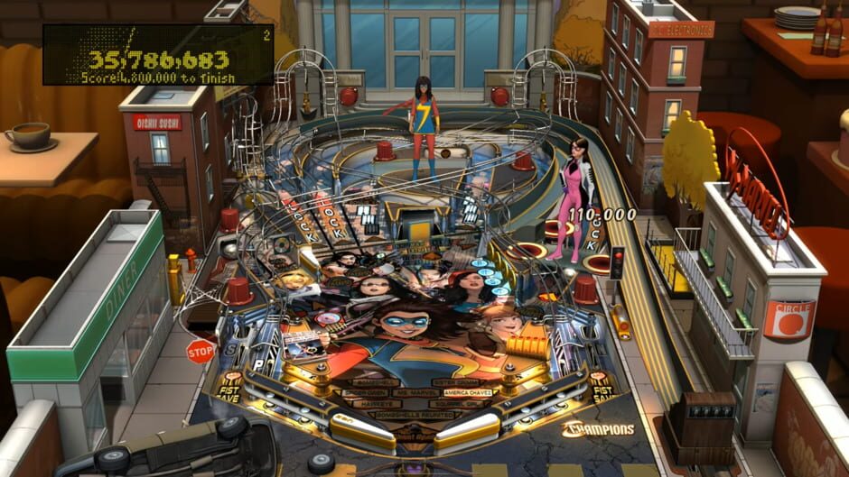Pinball FX2: Marvel's Women of Power screenshot 2