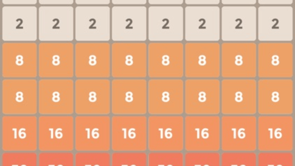 2048 9x9 Screenshot