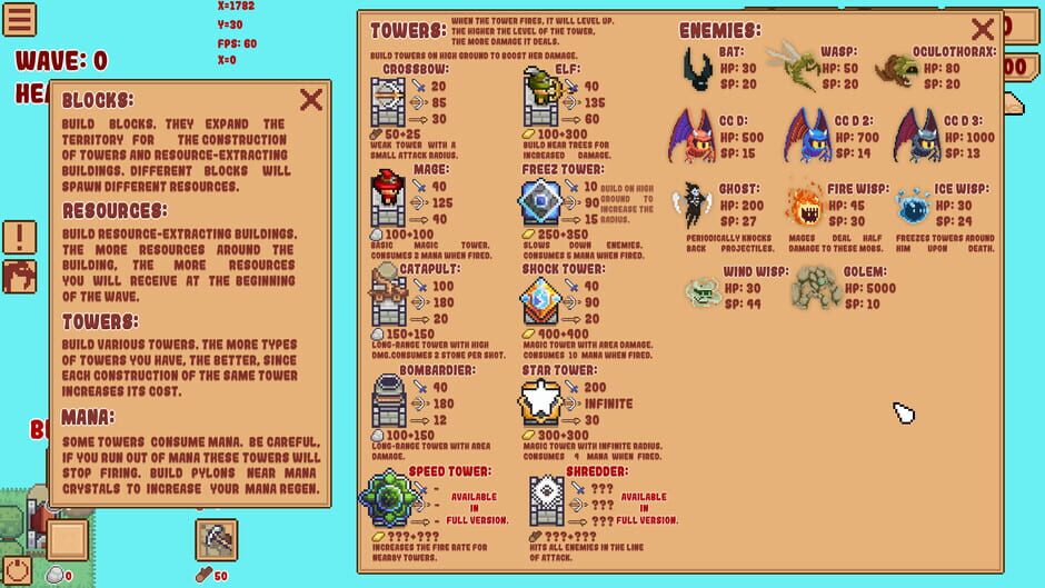 Block Tower TD Screenshot