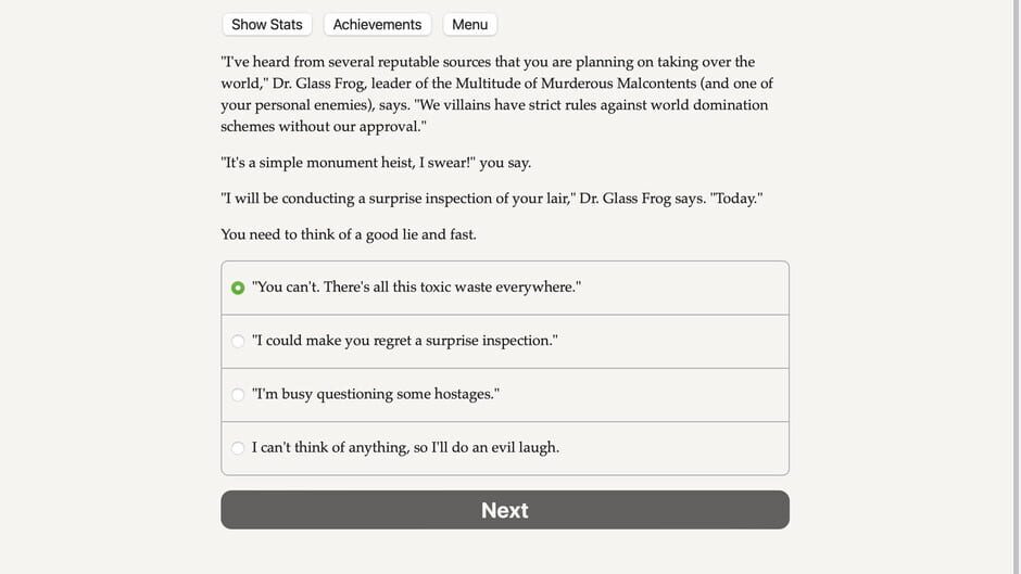 Top Villain: Total Domination Screenshot
