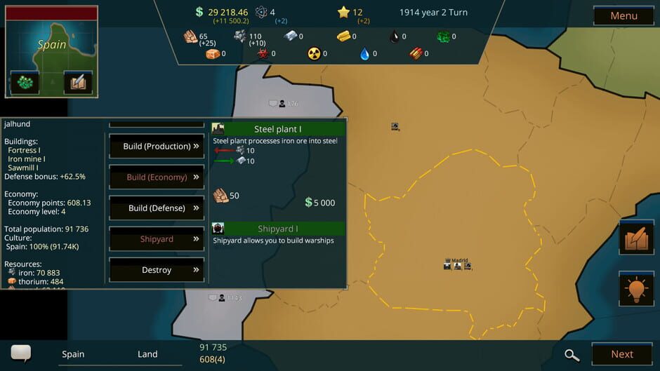 Warnament Screenshot