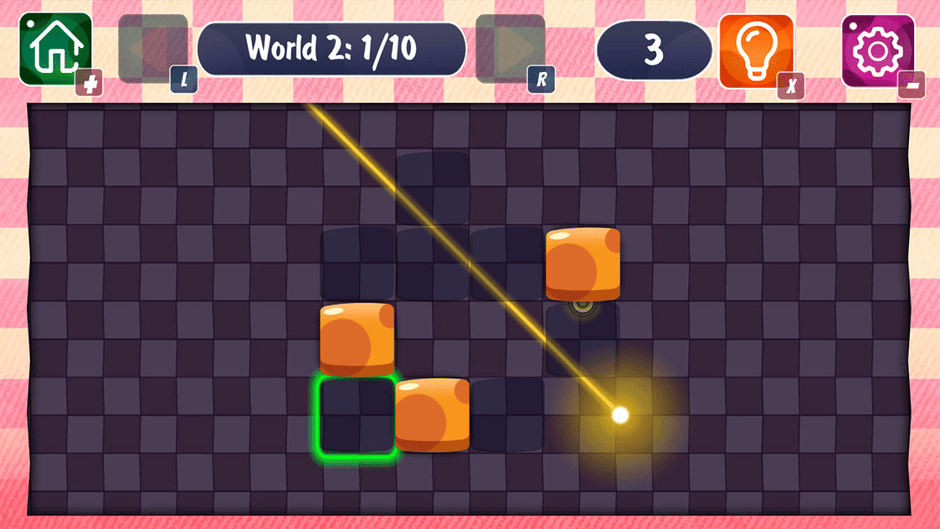 Laser Brain Puzzle: Classic Logic Arcade Screenshot