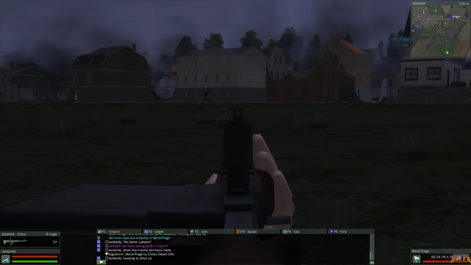 WWII Online, captura de tela 1