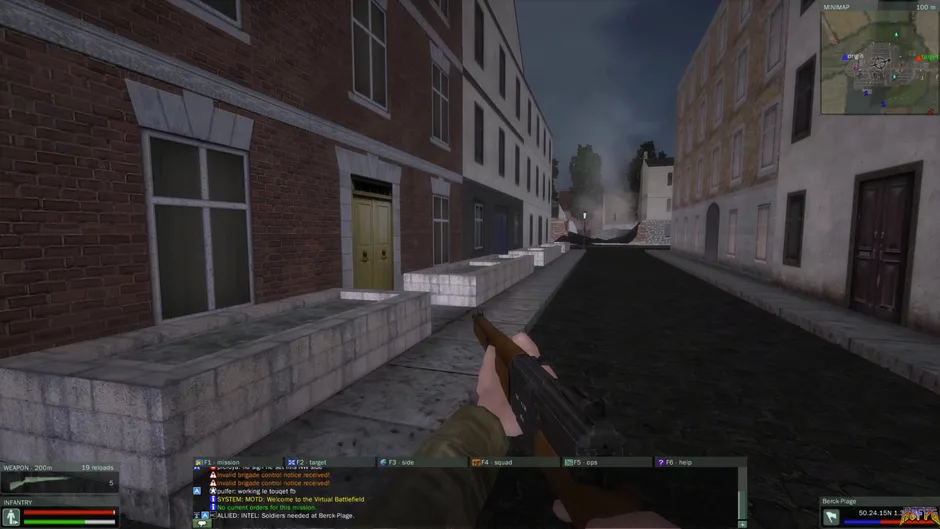 WWII Online, captura de tela 4