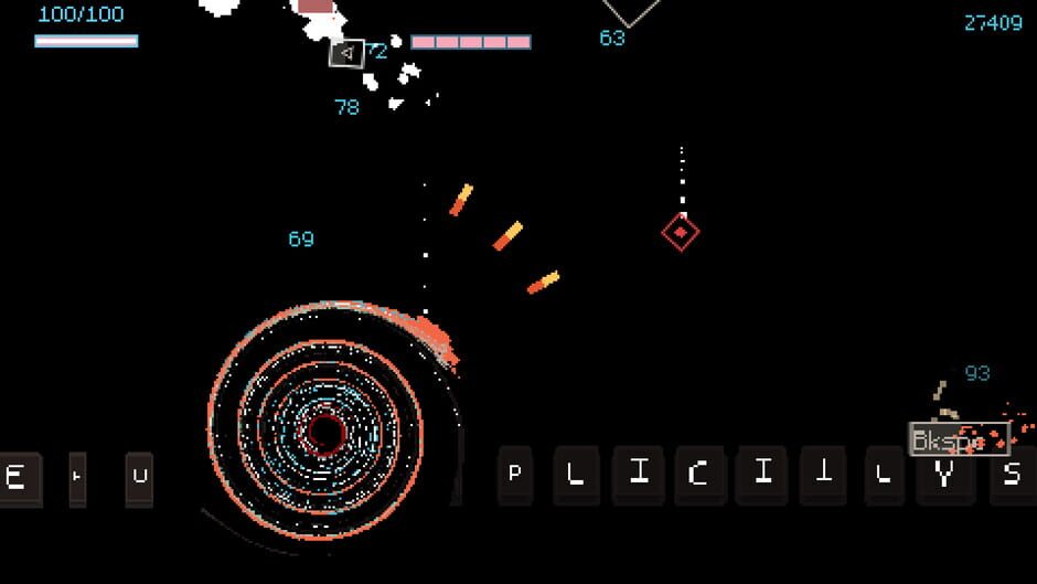 สกรีนช็อตจาก Typing Bullets (รูปที่ 3)