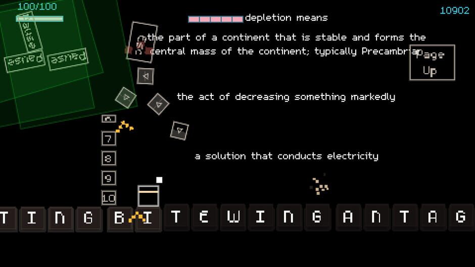 สกรีนช็อตจาก Typing Bullets (รูปที่ 6)