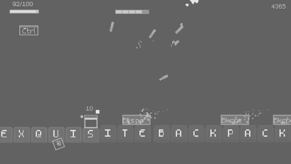 สกรีนช็อตจาก Typing Bullets (รูปที่ 7)
